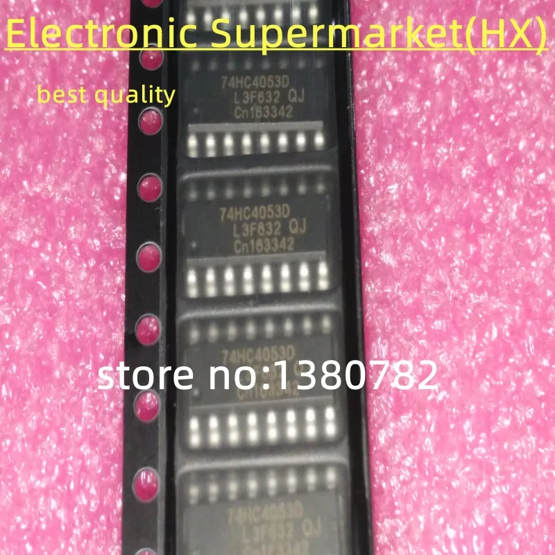 

Free Shipping 200pcs/lots 74HC4053D SOP-16 New IC In stock!