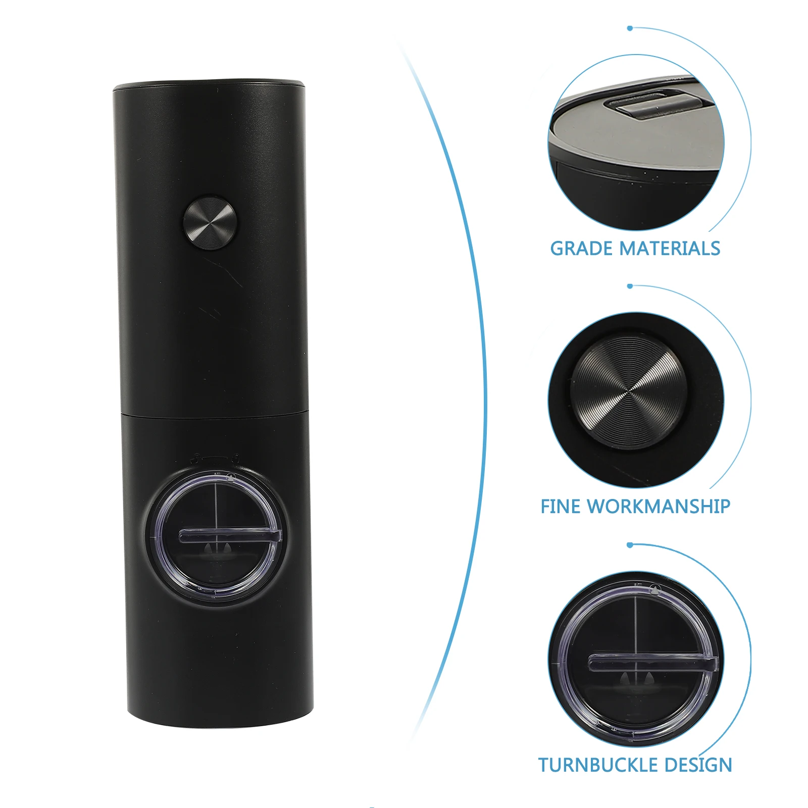 

Electric Coffee ABS Plastic Small Size Professional Home Use Coffee Bean Pepper Mill Machine Portable