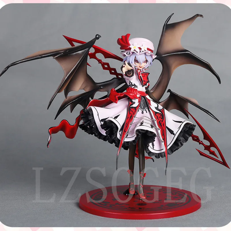 Touhou Project Remilia Scarlet Koumajou Densetsu 1/8  PVC Action Figure QuesQ Anime Figure Model Toys Collection Doll Gift