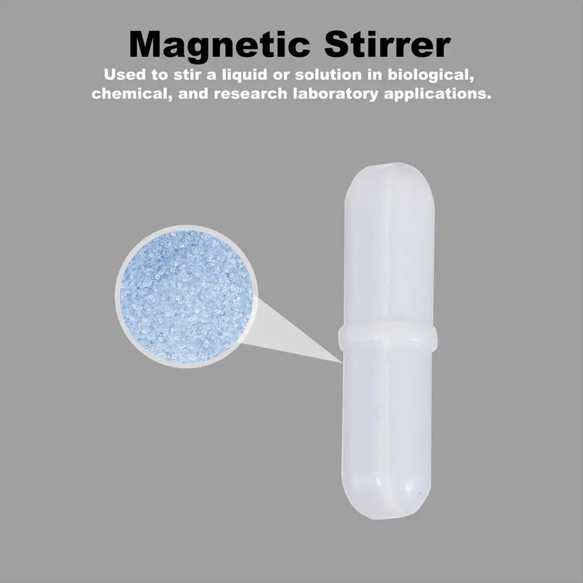 25 Pcs Stirring Stick Set Cylindrical Bar Magnetic Mixer Stirrer Ptfe Lab Stirrers Laboratory Liquid