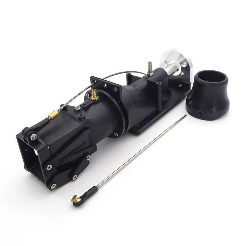 RC Boat Water Thruster 26mm 3-Blade Water Thruster Jet Pump For 40cm-60cm RC Jet Drive And Jet Boats Forward And Backward