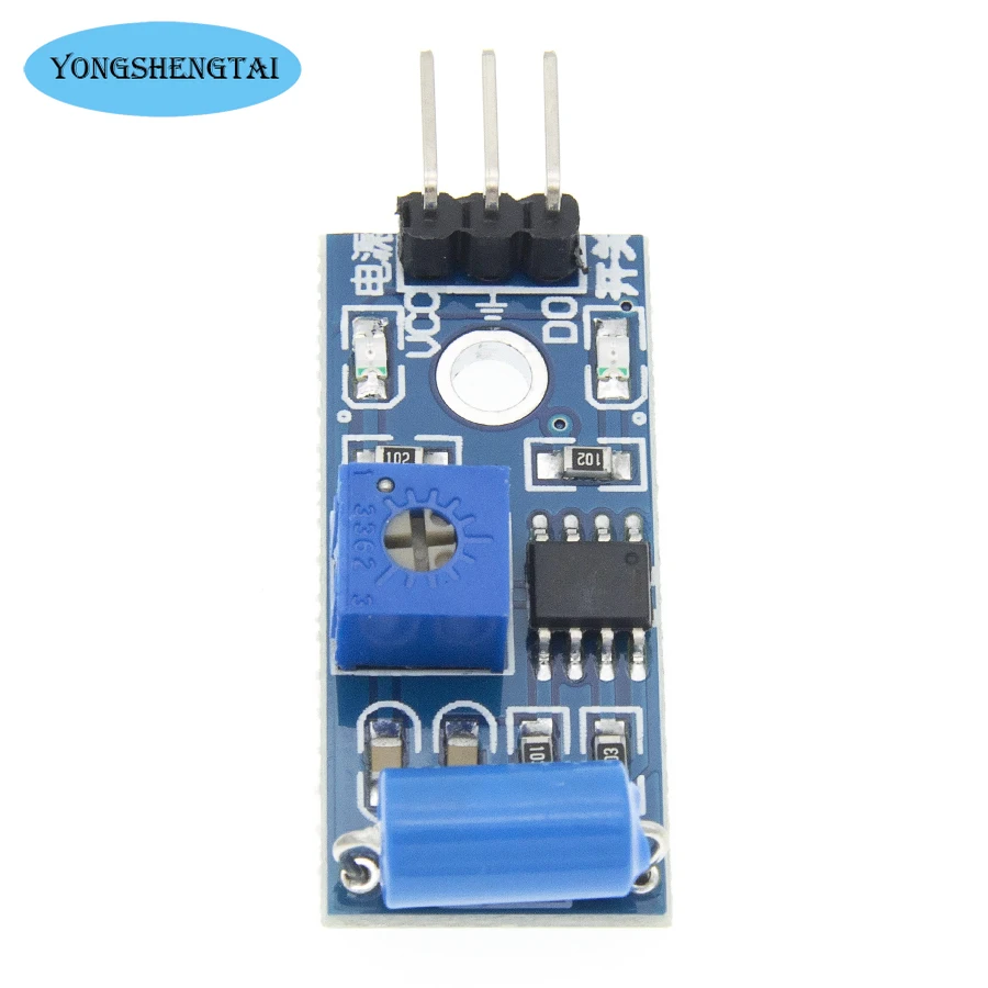 Interruttore di allarme modulo sensore di vibrazione di tipo normalmente chiuso SW-420 per Arduino