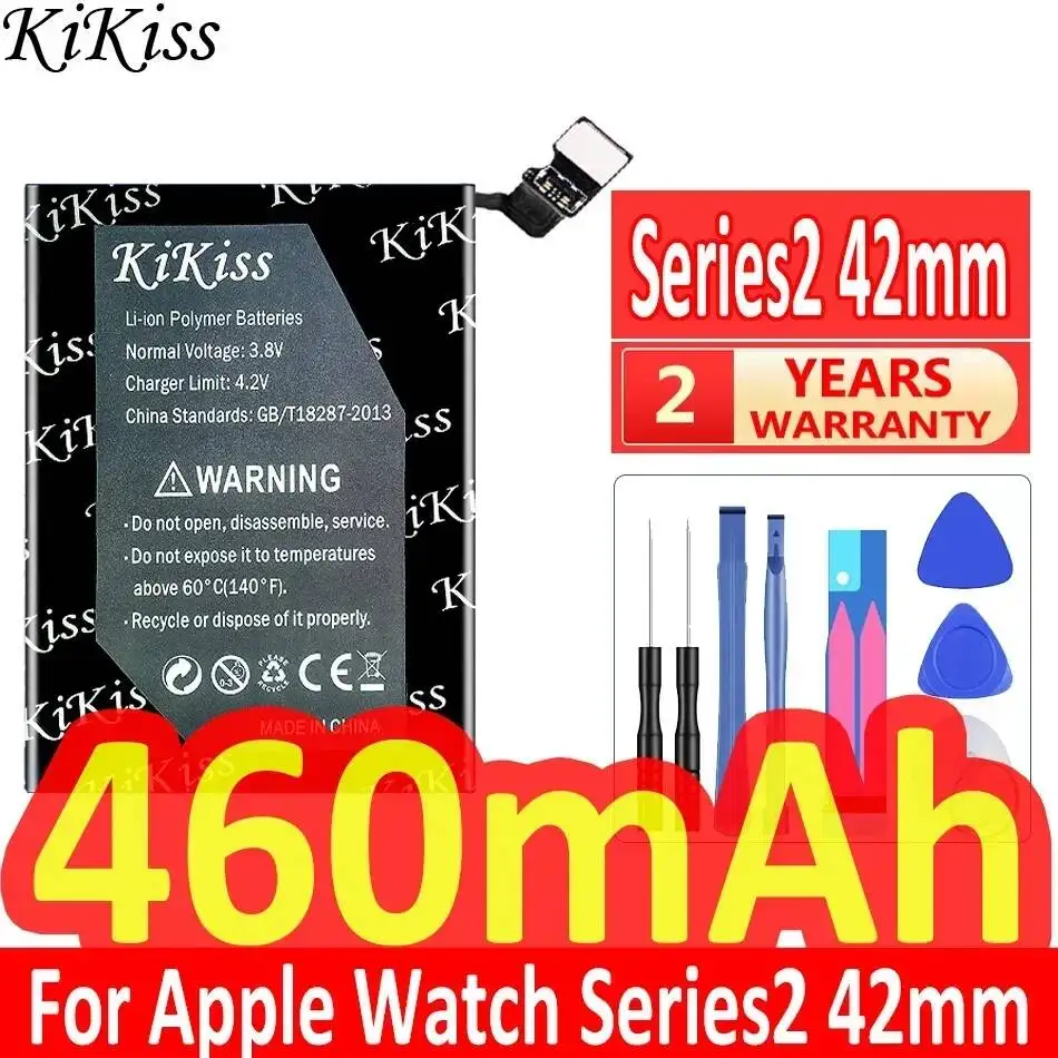 

Аккумулятор для Apple Watch, для iWatch Series 2 S2 42 мм, серия 2, премиум-класса, 460 мАч