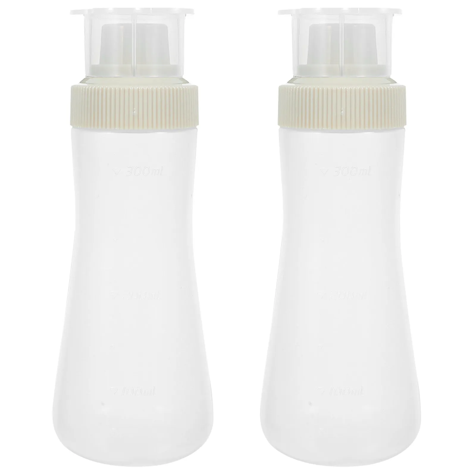 

2pcs Cake Syrup Dispenser 350ml/12oz Squeeze Bottle Moistening Bottle for Soaking Honey Syrup Rain Salad Dressing Spray with Lid