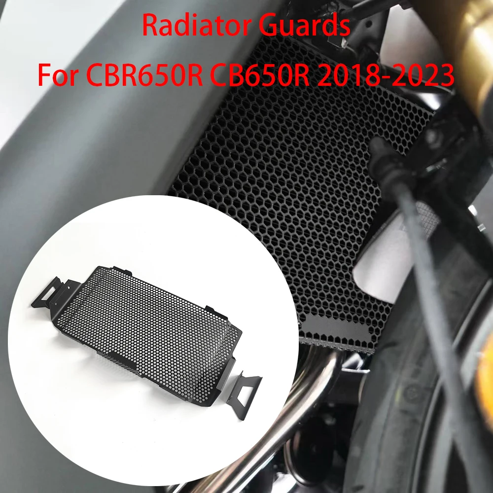

Motorcycles Water tank network Cooling Cover Accessories Radiator Grille Guard Cover Protector For Honda CBR650R CB650R 18-23