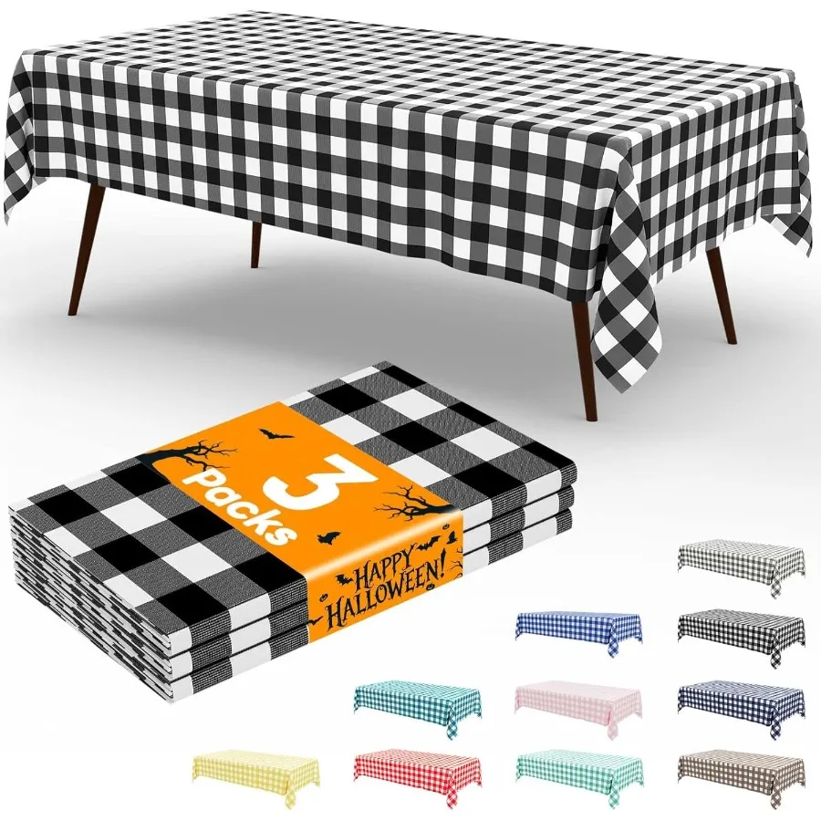 3 Packs Gingham Dis…