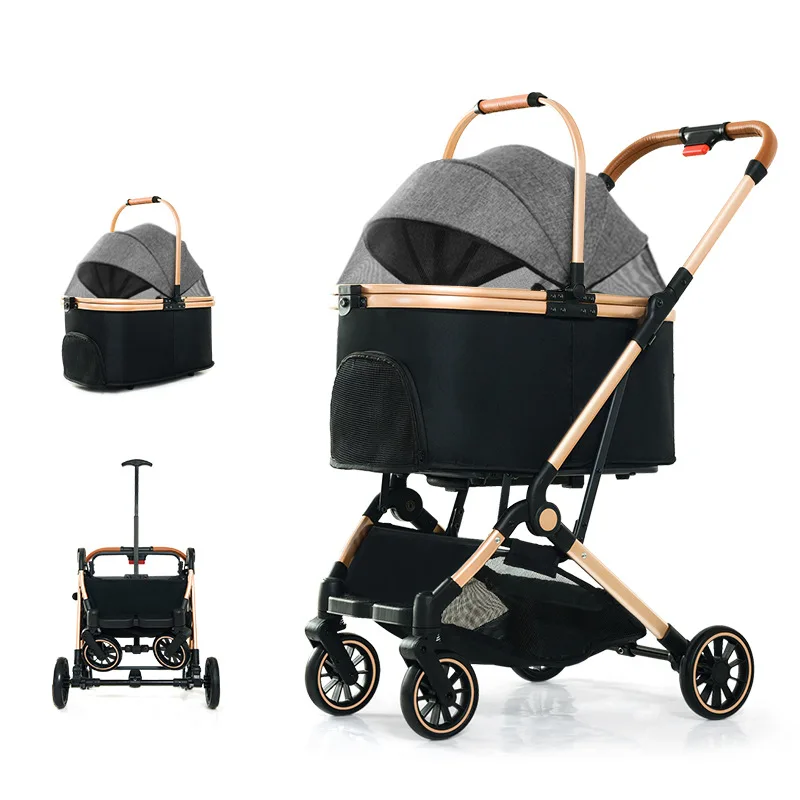 

Fold and Lightweight Pet Cart for Dogs Cats Small Dogs and Teddy Handcart That Can Be Separated