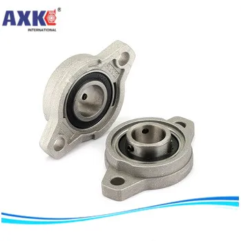 17 mm diameter zinc alloy bearing housings KFL003 flange bearing housings with pillow block