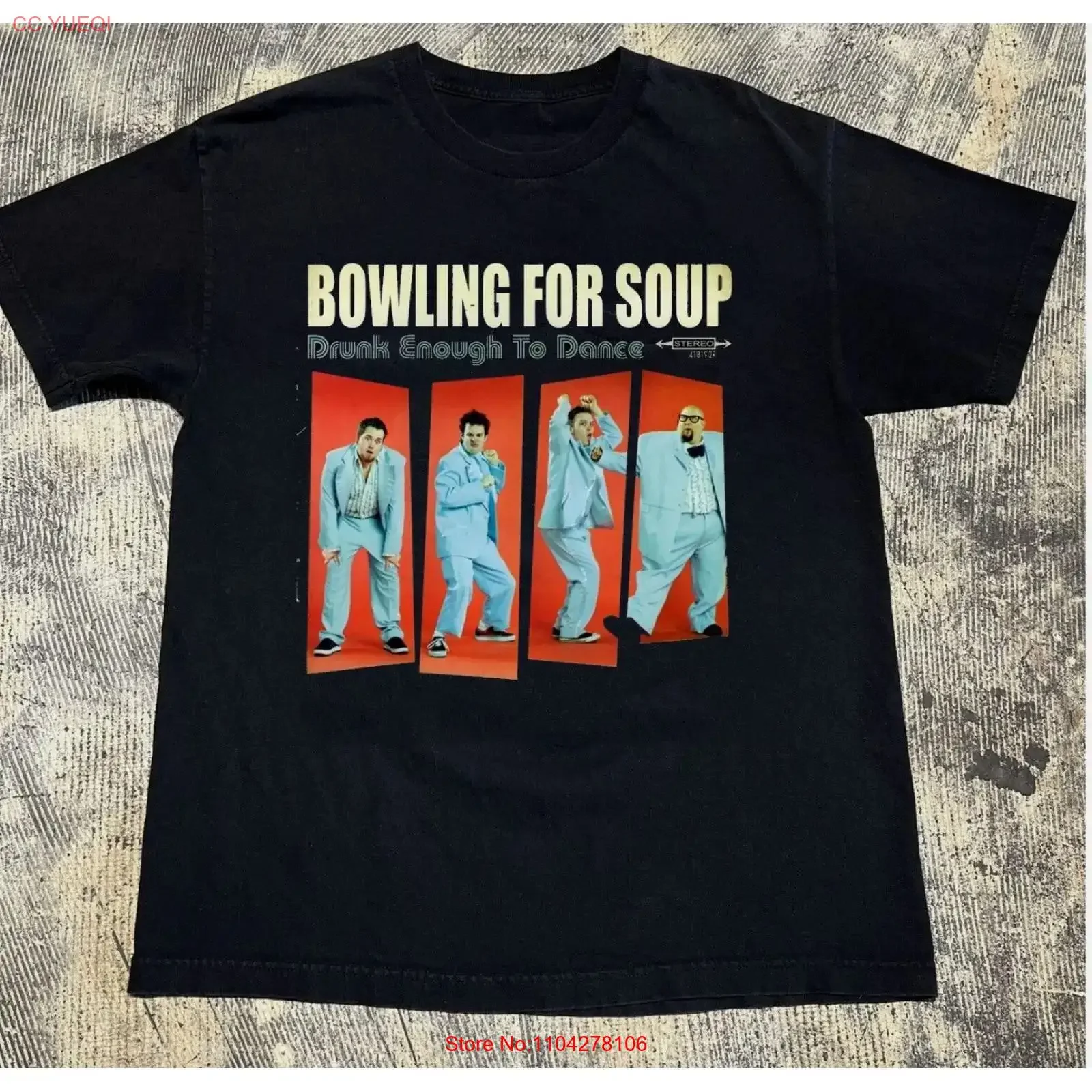 Bowling For Soup Band Drunk Enough To Dance T Shirt Full Size S 5XL vintage Washed Comfortable Top For Everyday Wear Breathable