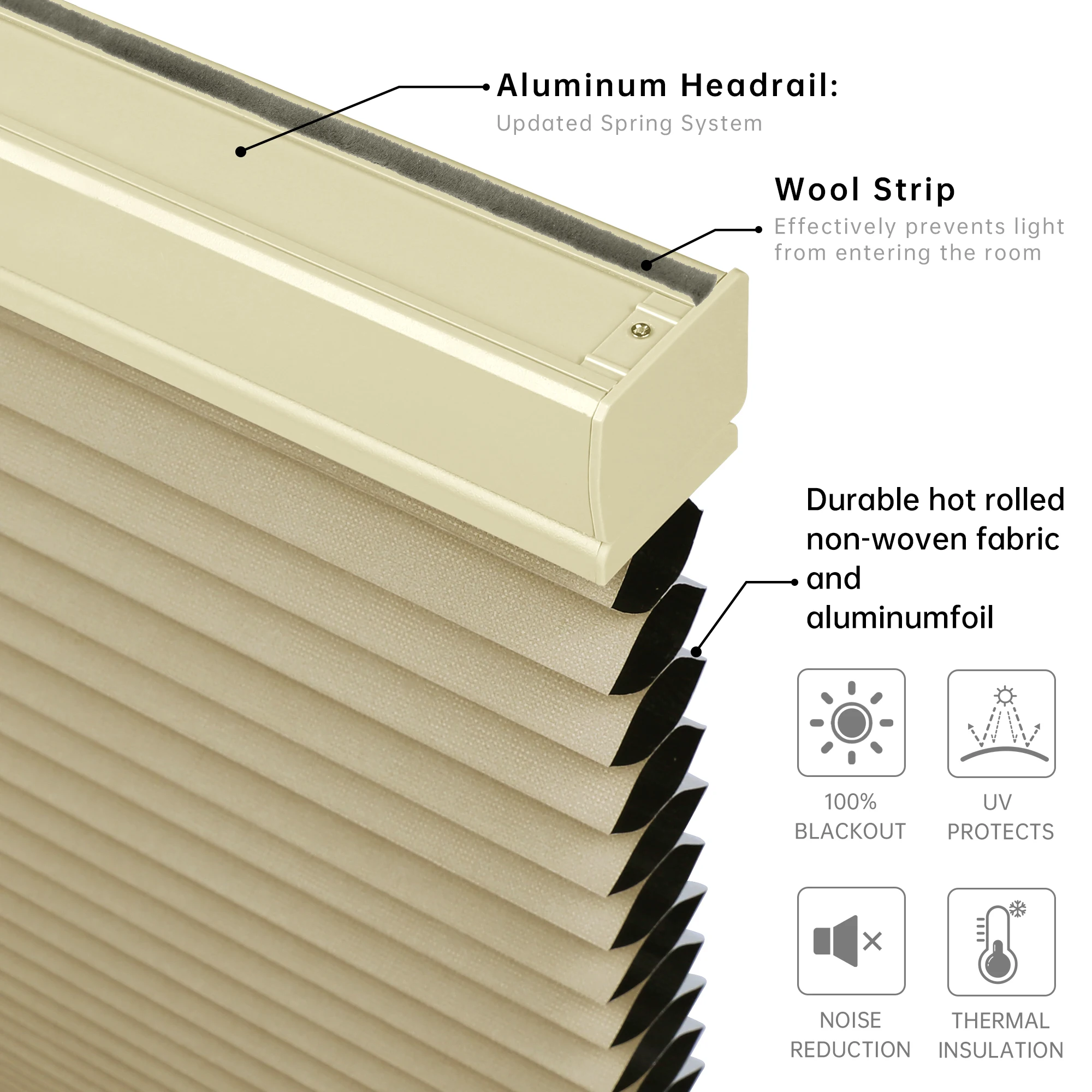 Window Honeycomb Roller Blinds Electric Blinds Automatic Honeycomb Motorized Blind Cordless Cellular Smart Roller Shade