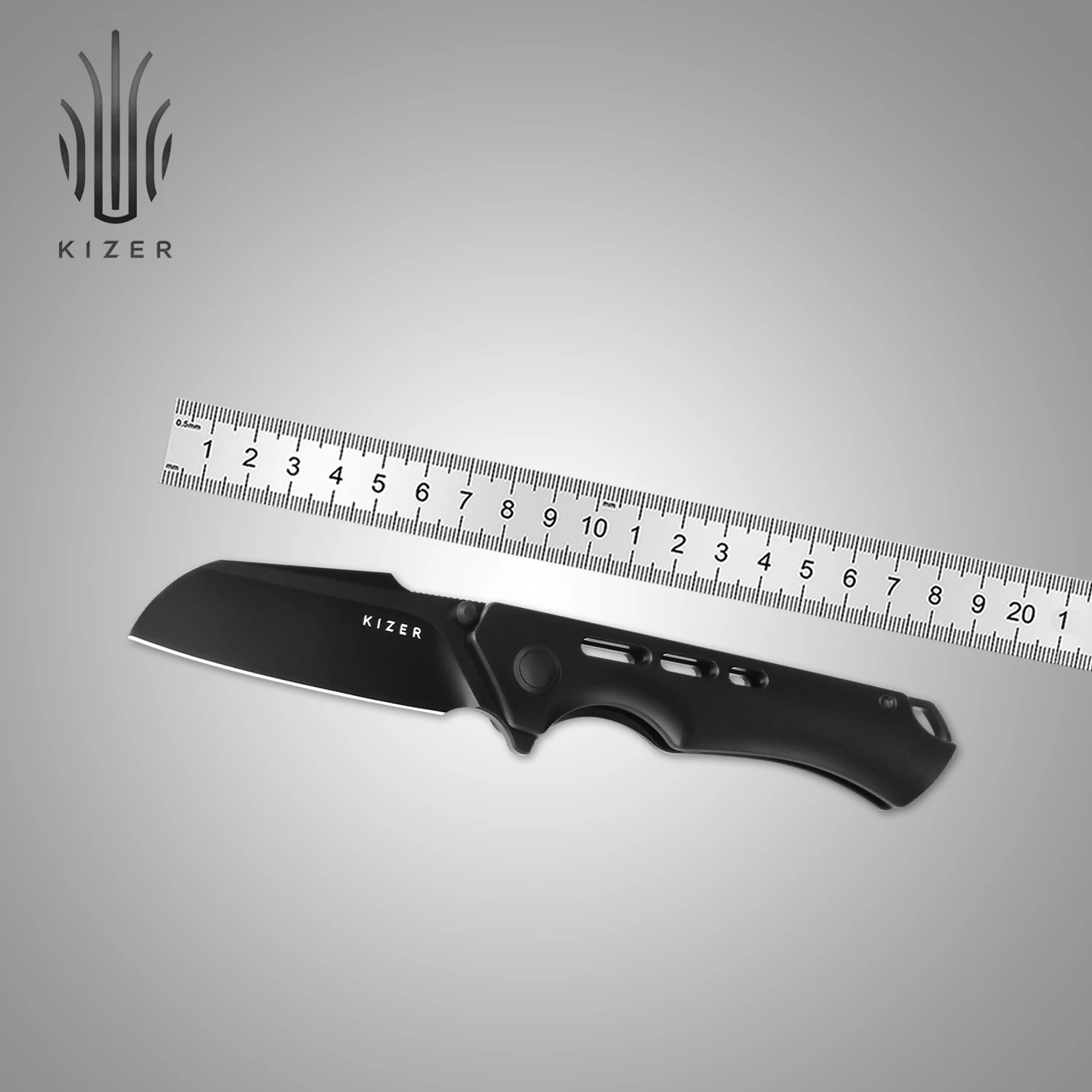 

Складной нож Kizer EDC Ki3714A1/Ki3714A2 с лезвием из стали S35VN и титановой рукоятью