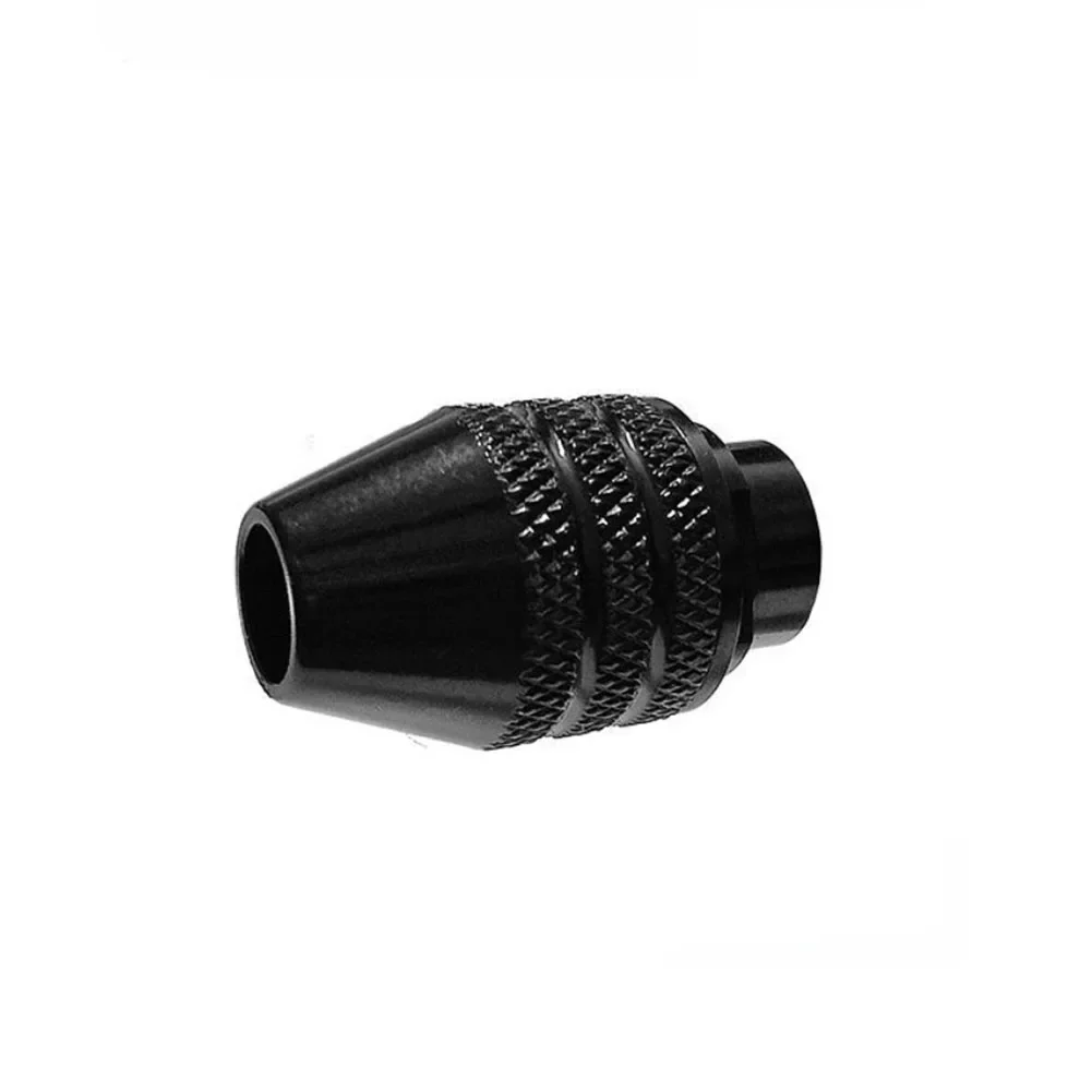 Accessorio per utensili rotanti Mandrino multi-trapano accetta aste 1/32 e 1/8 Punte accessorie per progetti fai-da-te con impugnatura pesantemente zigrinata