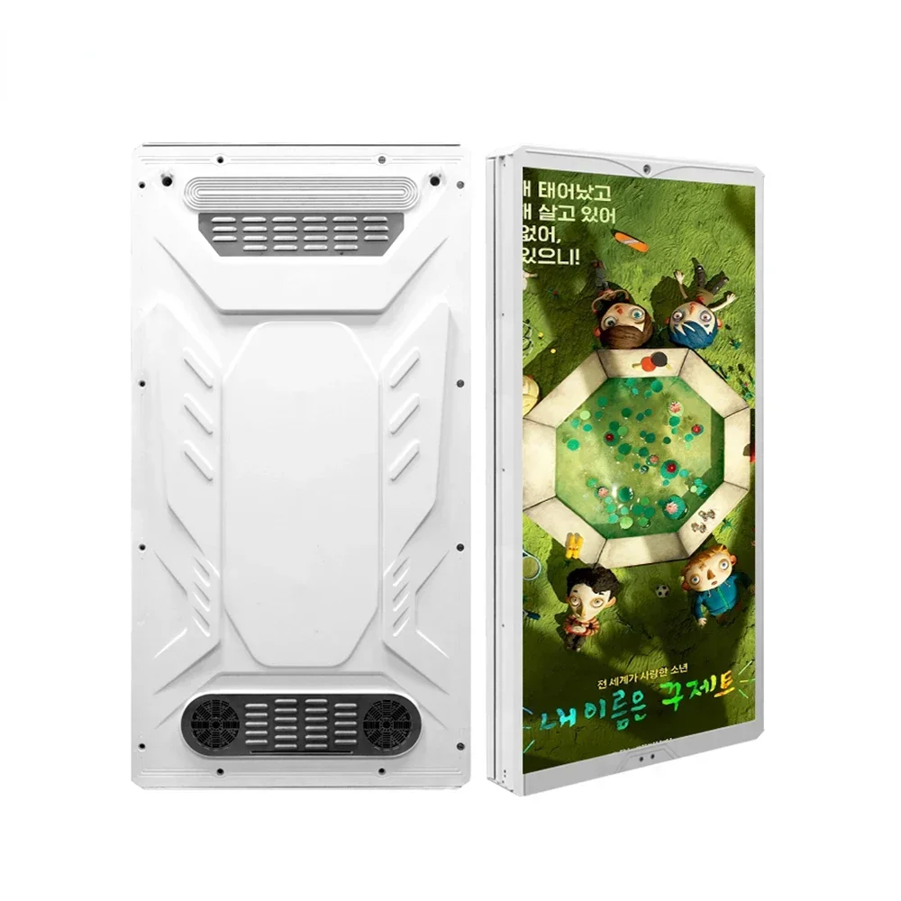 المبيعات الساخنة P3 الخاصة ضوء الطريق لافتات رقمية علامة LED القطب عرض شاشة الإعلان الشارع