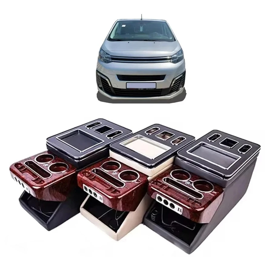 

FOR Toyota Proace Verso 2016-2023 VIP Row Front Railing Box Set General Business Armrest Central Store Business Car Mobile