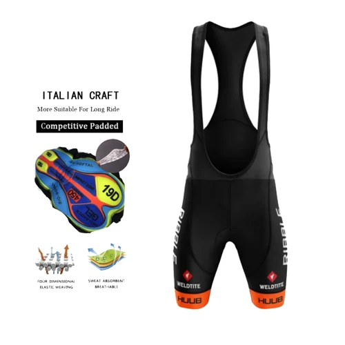2024 Pro Team Ciclismo Bibs pantalones cortos bicicleta de montaña transpirable para hombre 19D Gel acolchado Ropa Ciclismo bicicleta Bretelle pantalones desgaste verano