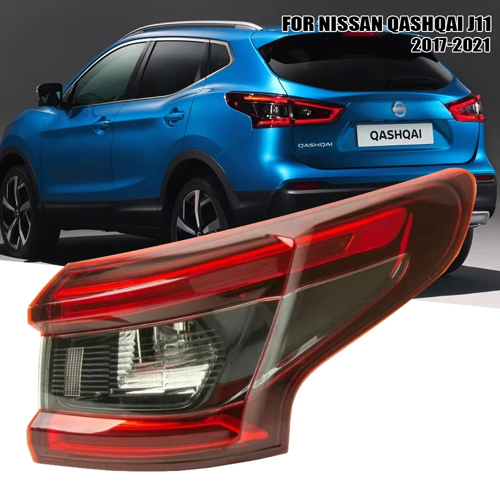 

Left/Right Side Tail Lamp For Nissan Qashqai 2017 2018 2019 2020 2021 Rear Tail Light Brake Lamp with
