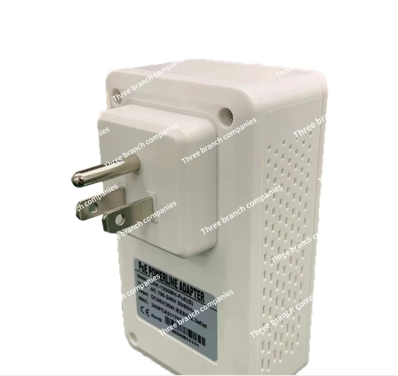 1200Mbps Passthrough Powerline Adapter with Power Socket