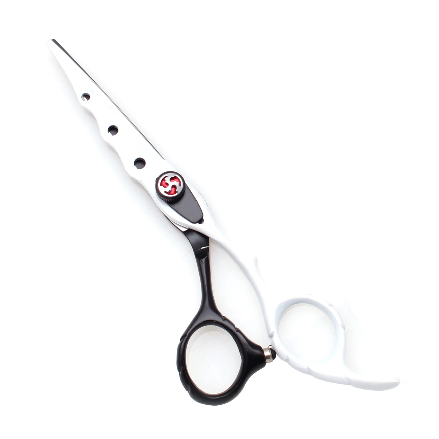 Professional Stainless Steel Haircut Thinning Scissors Ergonomic Handle Home Salon Precise Bangs Hair Styling Trimming Shears