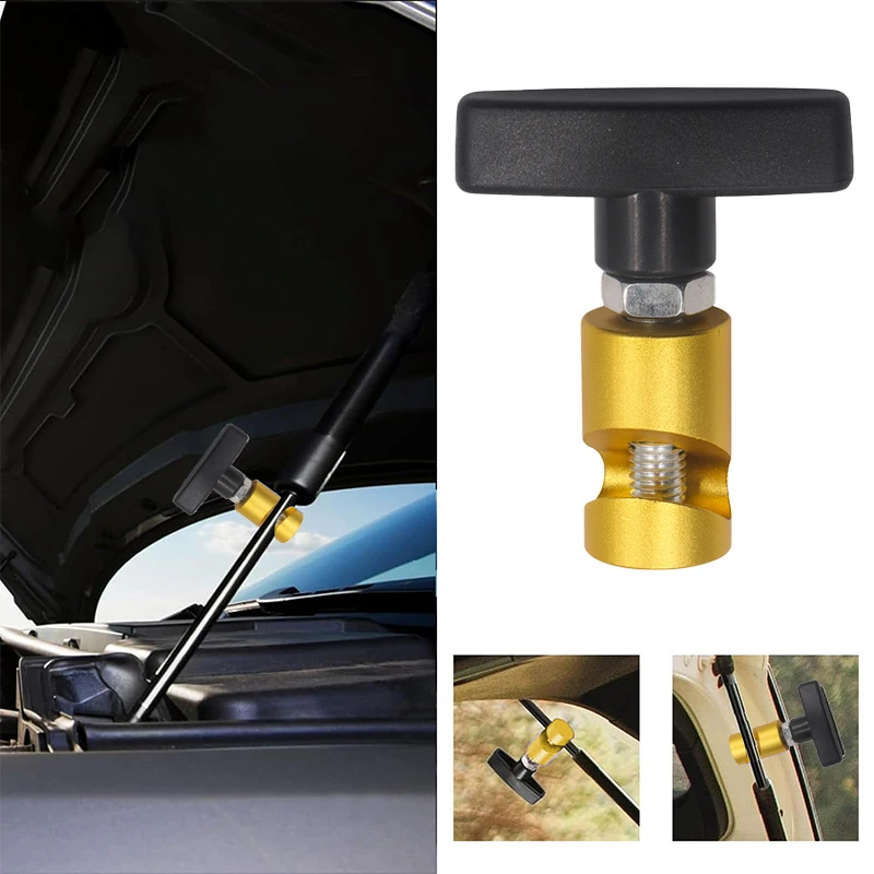 Car Hood Holder Universal Anti Slip Clamp Gas Strut Safety Fixing Tool Hood Air Pressure Engine Cover Lifting Support Rod Tool