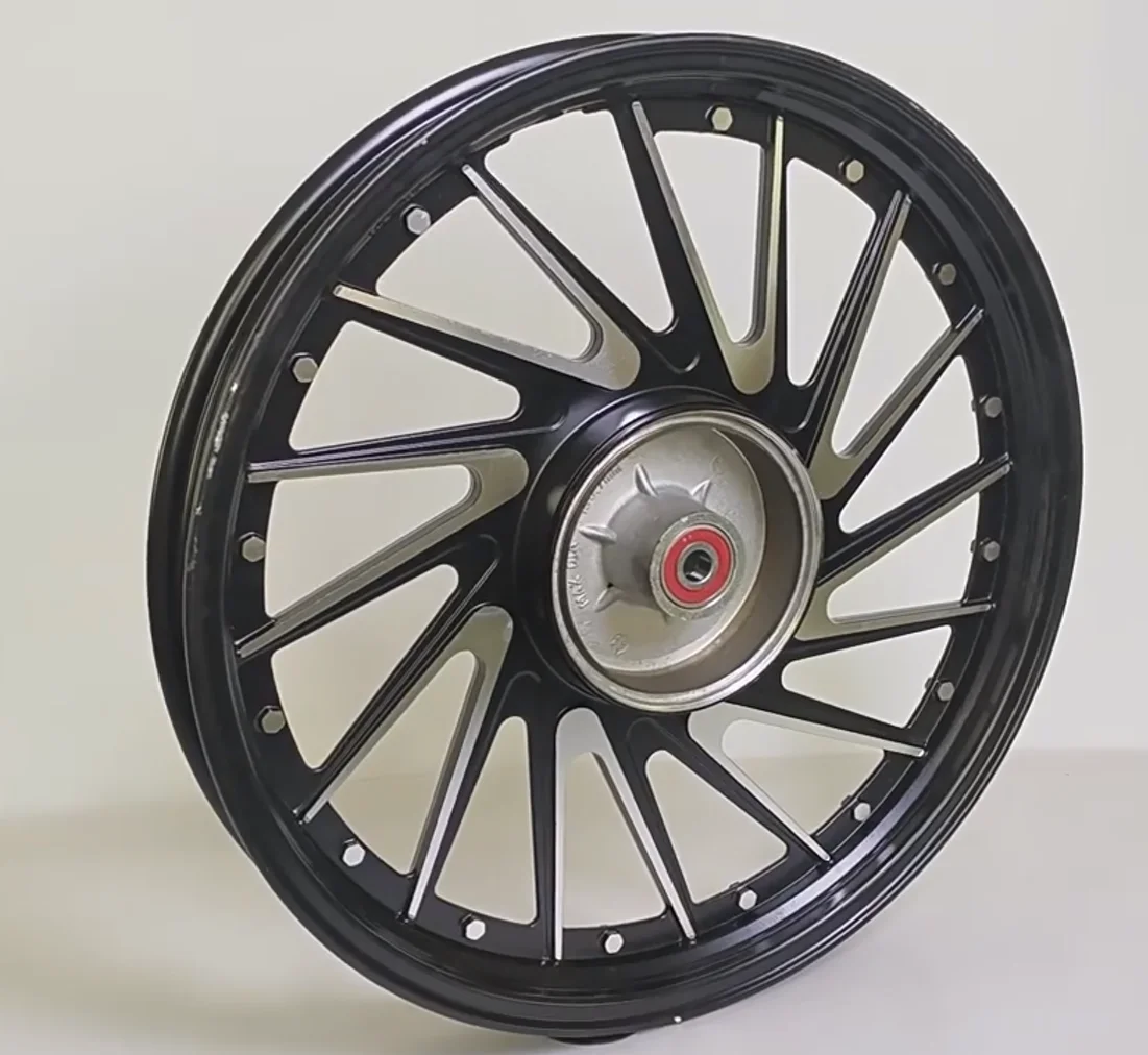 For Honda CG125 18 Inch 16‑Spoke Aluminum Alloy Drum‑Brake Rim Anti‑Rust High‑Strength Replacement Parts