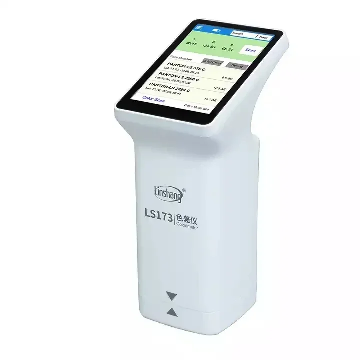 LS173  color analyzer portable multifunctional colorimeter with D/8 degree optical geometry design