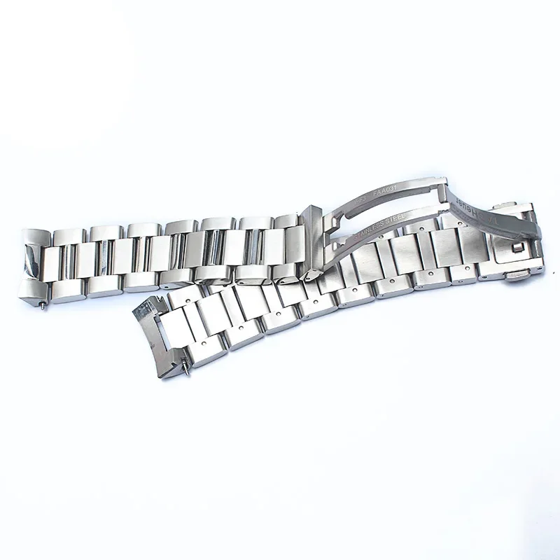 Solid Stainless Steel Watch Strap  Bracelet Watchband For Tag Heuer Calera Series Watch Accessories Band Steel  22mm