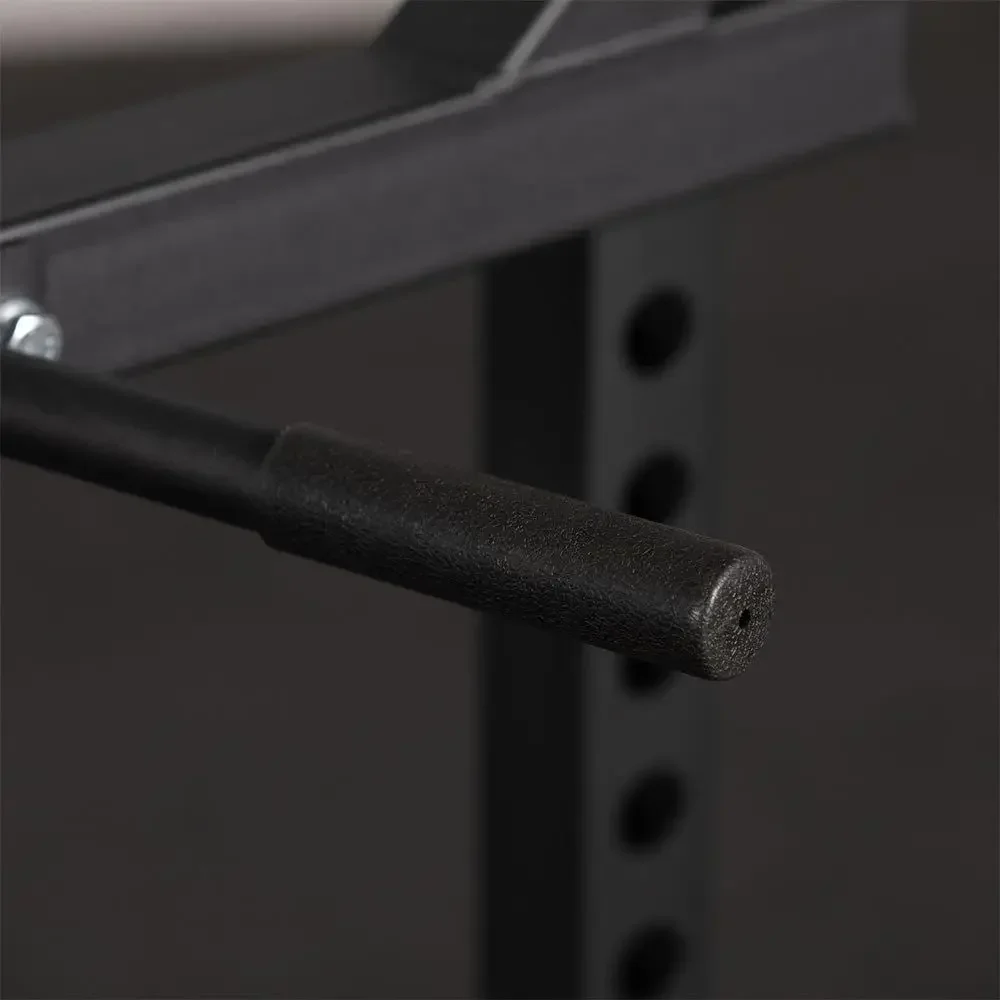 Dip Bars and J-Hook Attachment for Power Rack, 24 Handle Spread, 880 LB Capacity for Strength Training - view 6