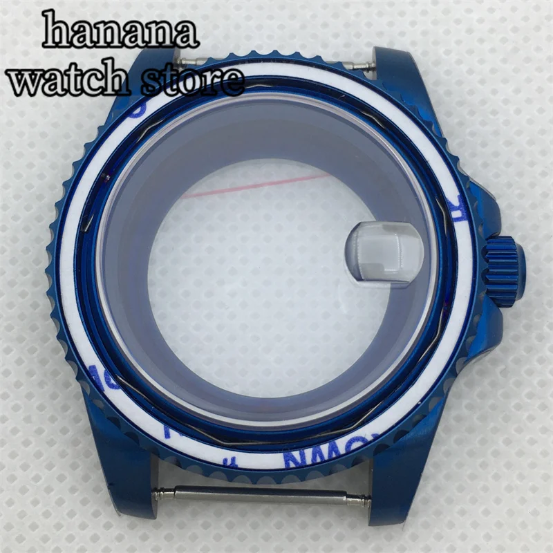 بليجر-الأزرق مطلي الياقوت الزجاج ، الدورية الحافة الفرعية ، NH34 ، NH35 ، ETA2824 ، PT5000 ، Miyota9015 حركة ، 40 مللي متر ، 120 انقر فوق