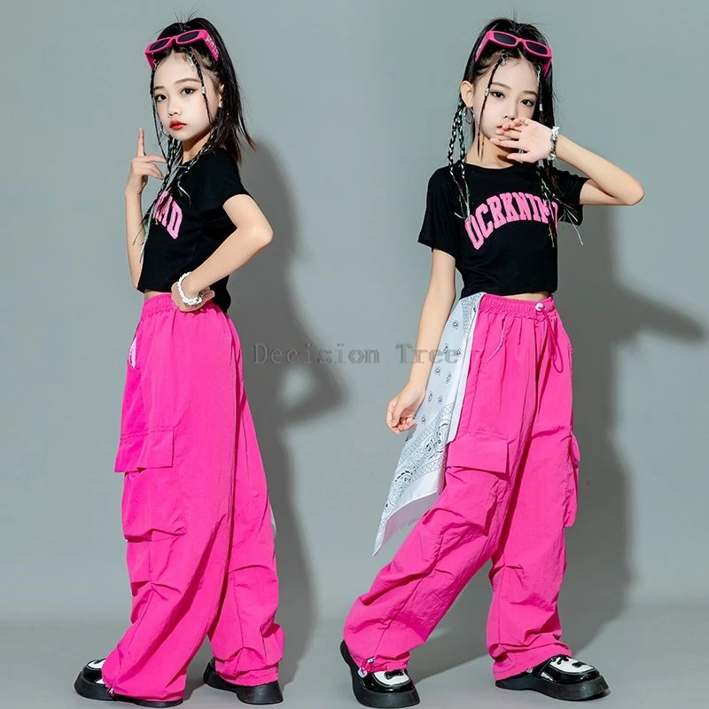 Conjunto de dança jazz para meninas, roupa emagrecedora, roupa deslumbrante, elegante e na moda, estilo chinês, hip-hop, 2024