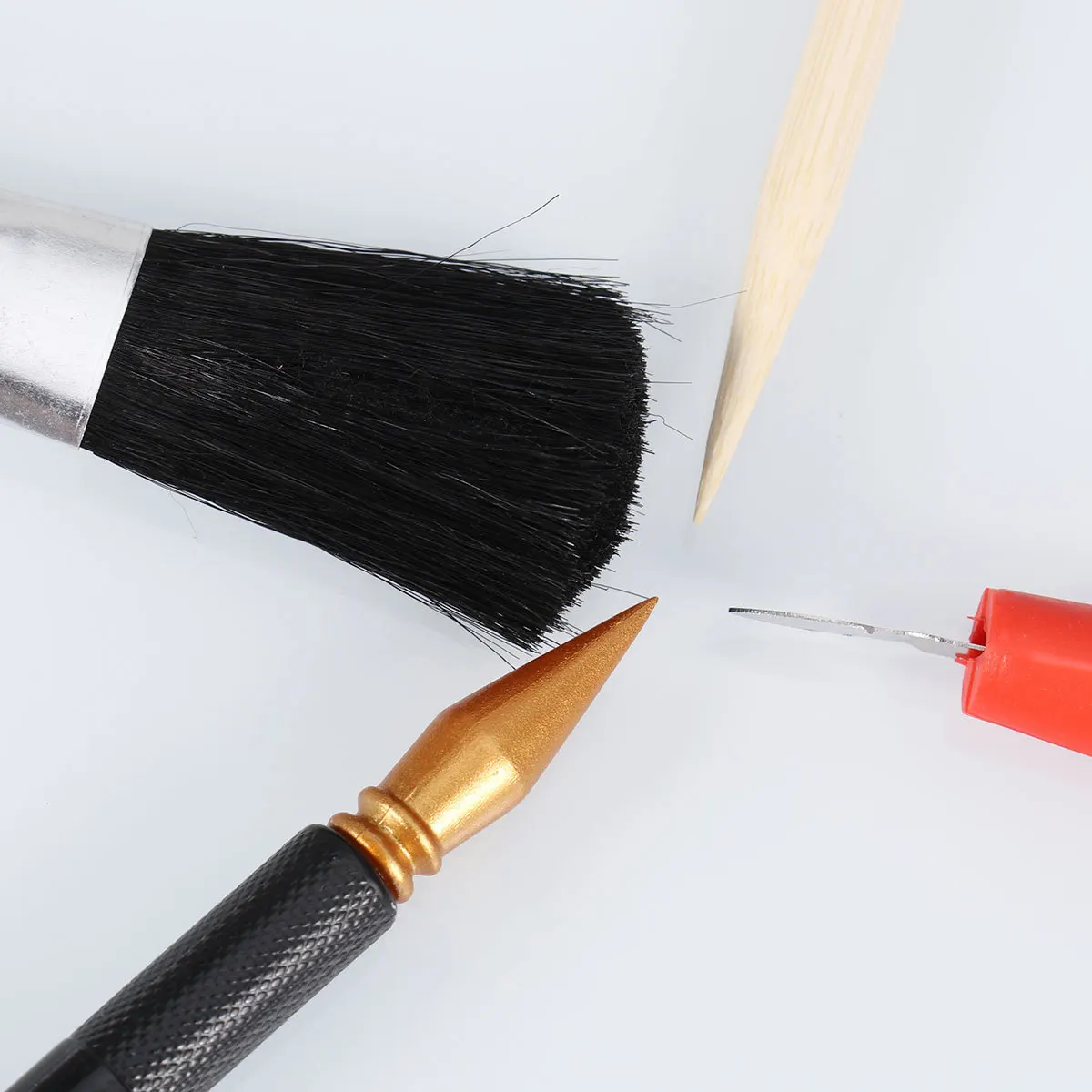 

Creative Scratch Painting Tools 4Pcs Set for Adults DIY Art Kit Pen Stylus Sketching Brush Unique Craft