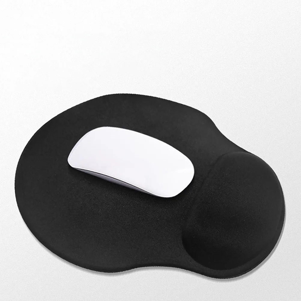 

3Pcs Computer Wrist Mouse Pad Anti-Skid Rubber Base Soft Surface for Comfortable Typing Gaming Office Work Desk Rest