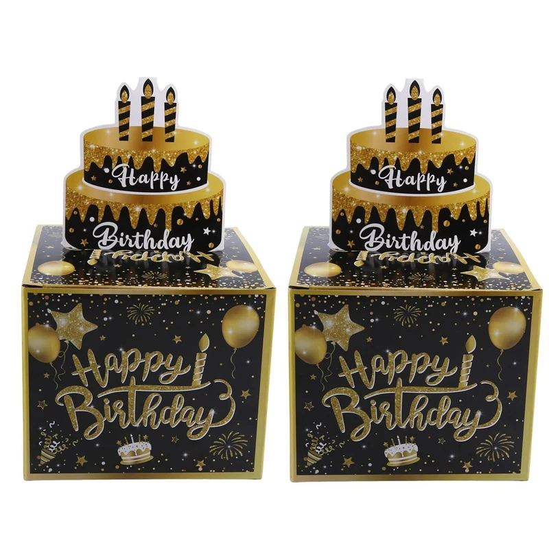 

Money Drawing Paper Boxes Birthday Atmosphere Decoration Paper Props Money Drawing Boxes