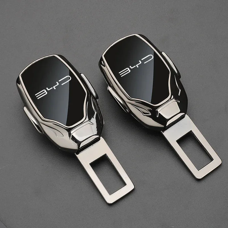 Car Seat Belt Extension Plug Metal Seat Belt Clip Adjustable Extender for BYD Atto 3 Act 3 Tang F3 E6 Dmi Yuan  Auto Accessories