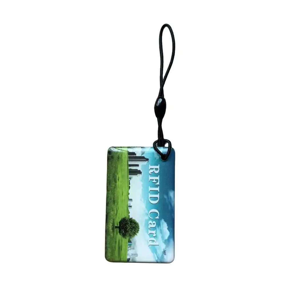 Keyfobs UID de 13,56 MHz, Control de acceso grabable, tarjeta IC a prueba de agua, RFID, NFC, diferentes opciones, patrón aleatorio