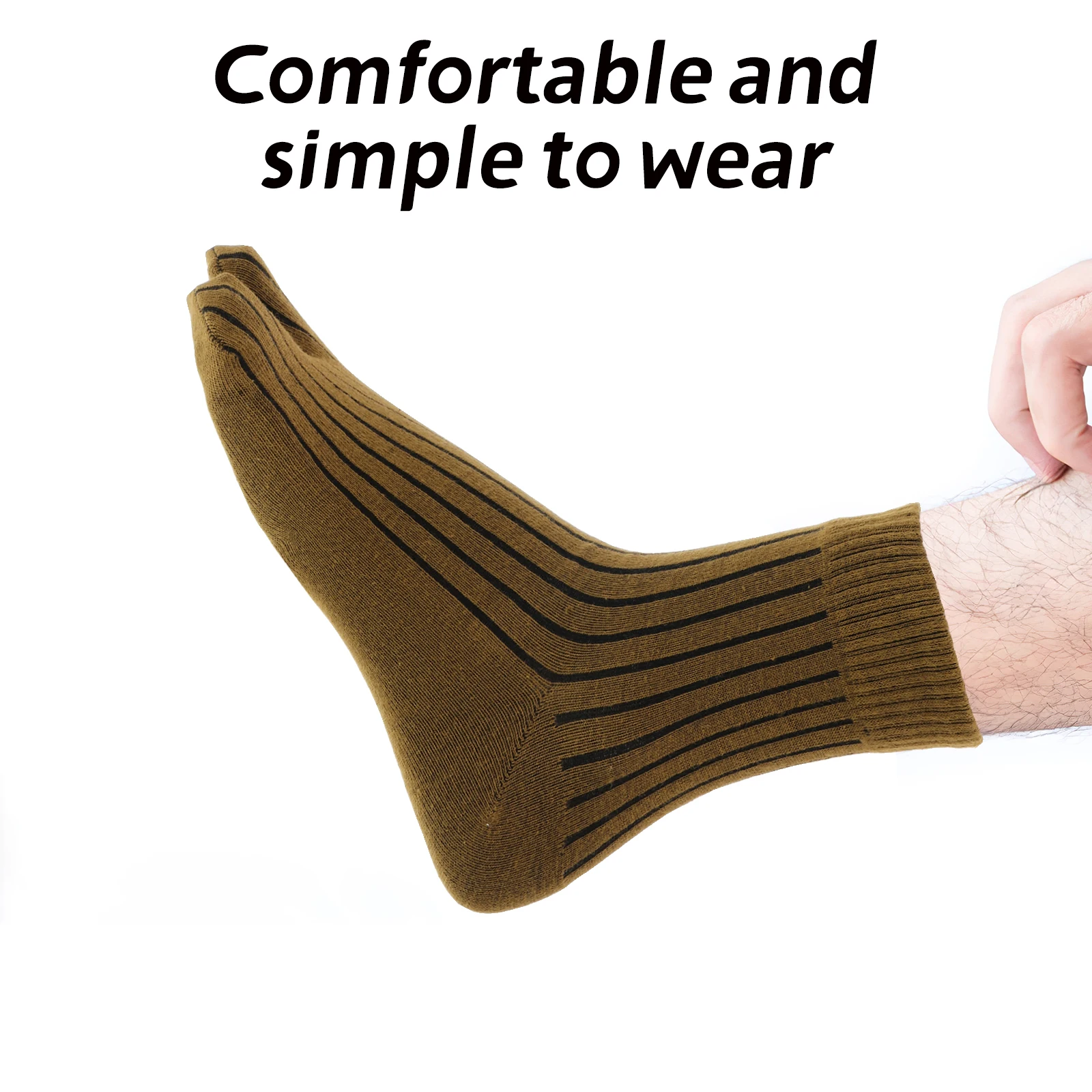 

3 Pairs Sock Separated Men Ankle Cotton Toe Toe Separator Men Tabi Warm Fall Cotton High Ankle Socks Winter Socks