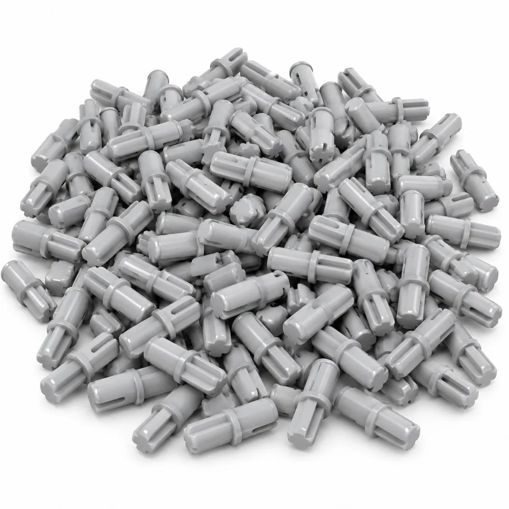 50g About 208Pcs ABS Plastic Building Block Connector Multiple Colors Replacement Small Particle Bricks for Lego 6562 3749