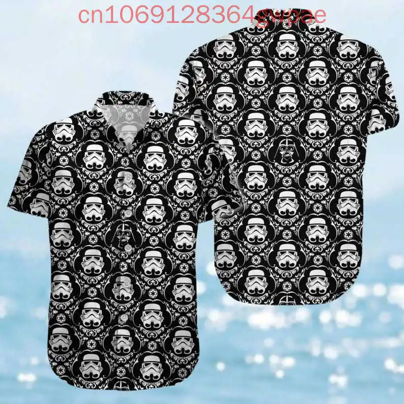 Рубашка на пуговицах из фильма «Дарт Вейдер» Disney, гавайская рубашка «Волшебное королевство», мужская и женская рубашка, рубашка для путешествий, пляжная рубашка для отпуска Рубашка на пуговицах из фильма «Дарт Вейдер» Disney, гавайская рубашка «Волшебное королевство», мужская и женская рубашка, рубашка для путешествий, пляжная рубашка для отпуска