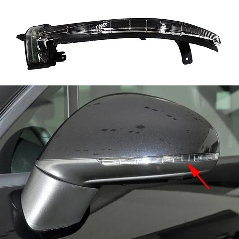 Side Mirror Blinker Turn Signal Led Light For VW Touareg 2011 2012 2013 2014 2015 2016 2017 2018 7P6949101 7P6949102