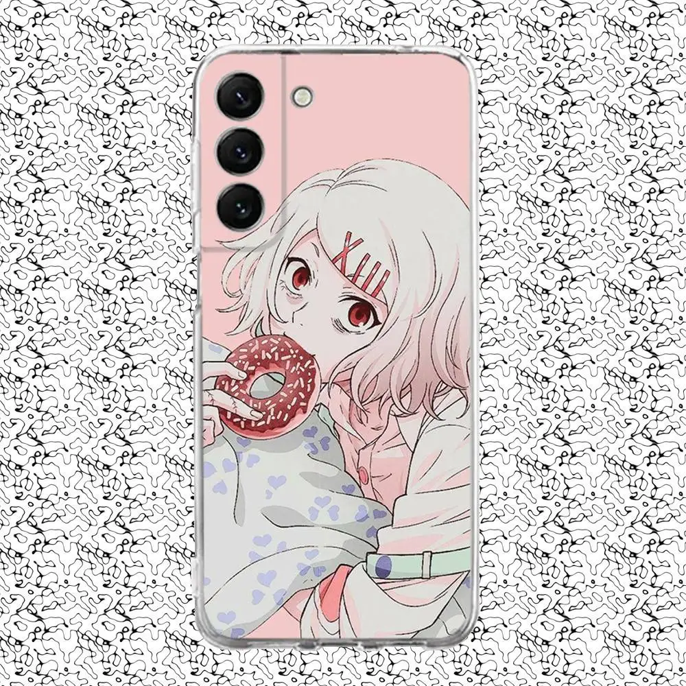 JUUZOU SUZUYA حافظة هاتف لهاتف سامسونج S24,30,21,22,23,20 FE,lite,PIus,Ultra,5G,Note,9,10 غطاء شفاف #5