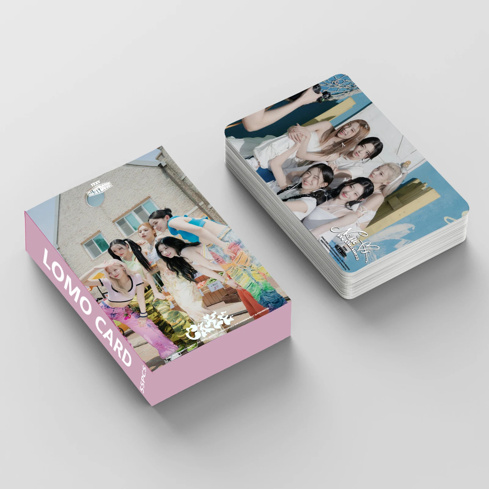 55pcs/set Kpop ITZY Lomo Cards High Quality HD Photo New Album CRAZY IN LOVE K-POP Photocard Fans Collection Fans Gift