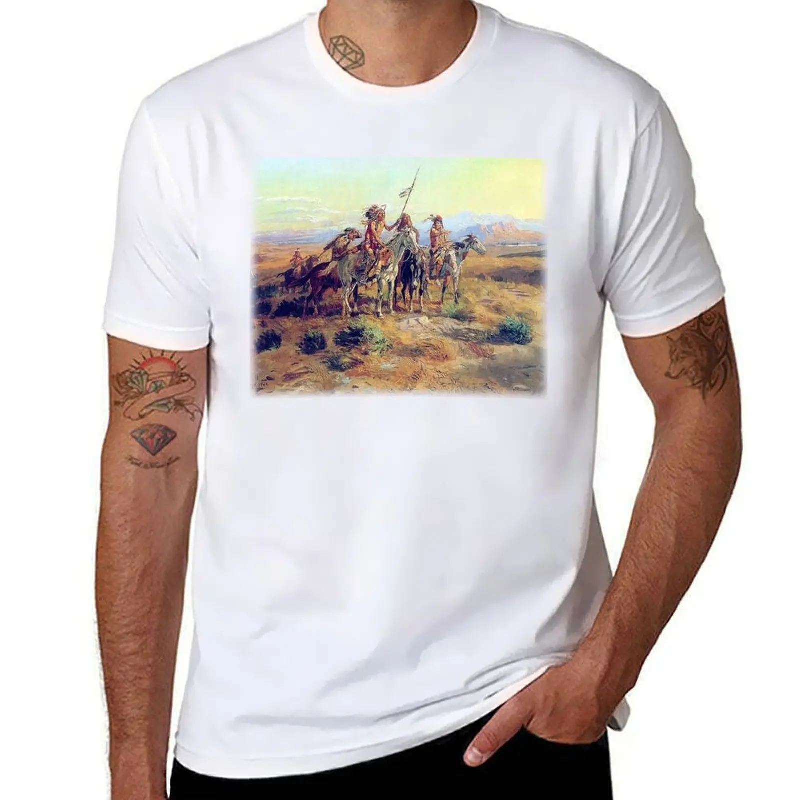 

Charles Marion Russell - The Scouts T-Shirt t shirt personalised man t shirt designer