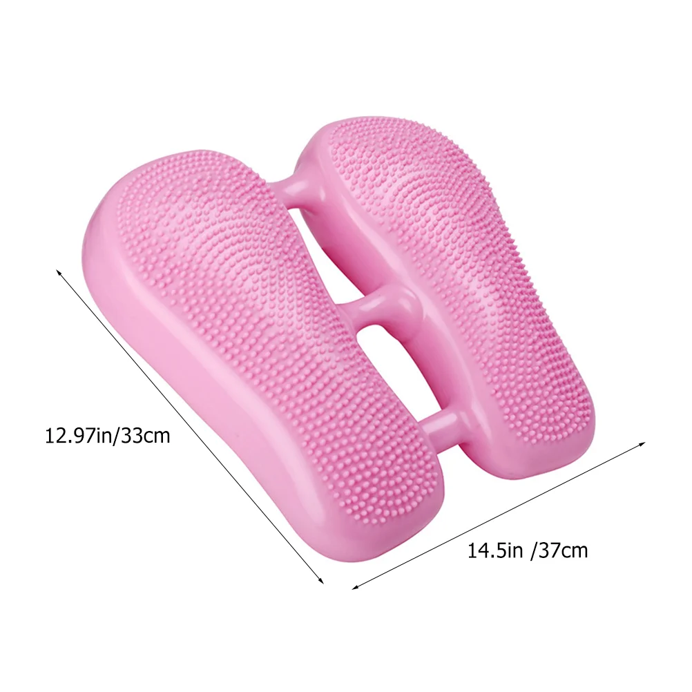 Pink Portable Fitness Machine Equipment Exercise Step Home Stair Stepper Platform Climbing Inflatable