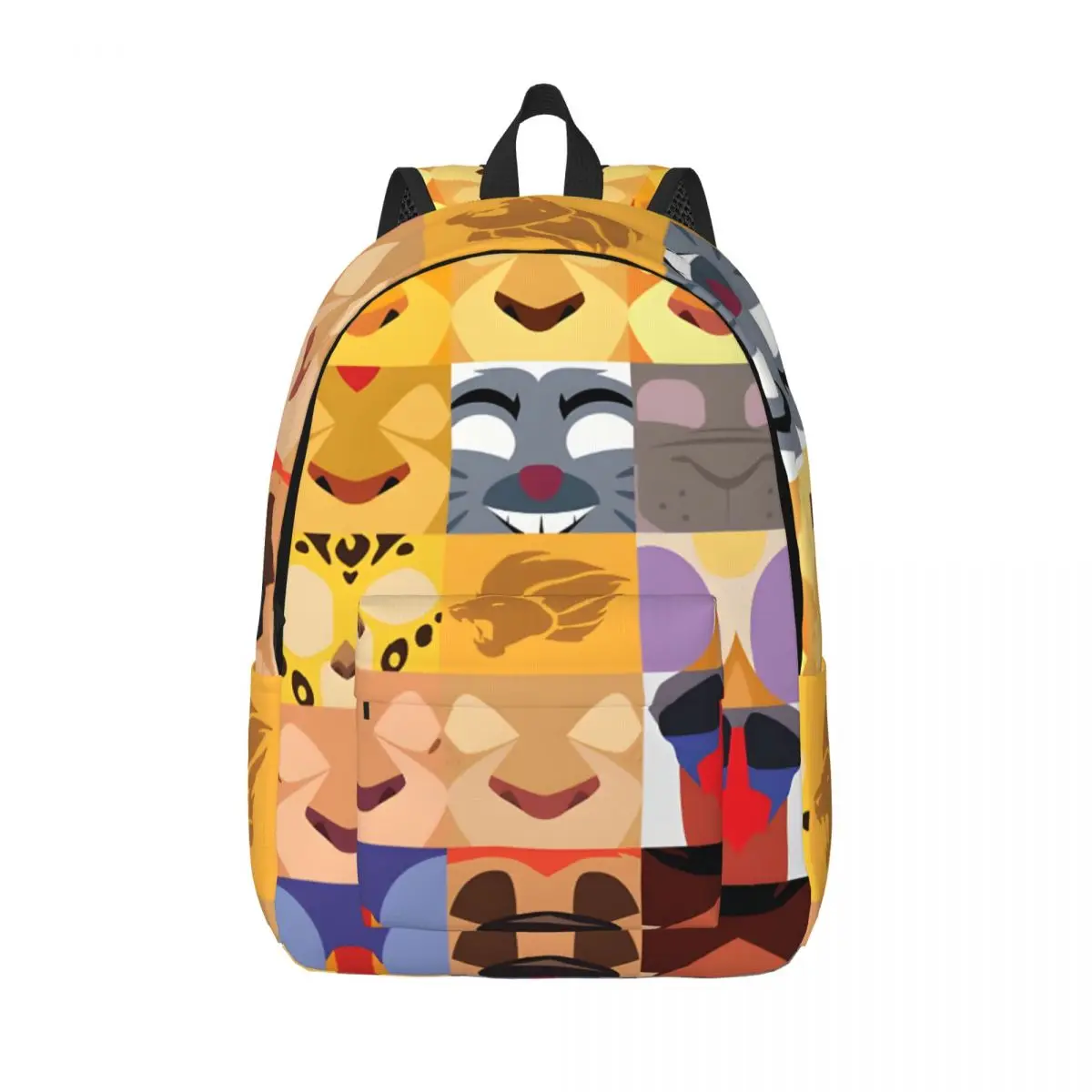 Mochila escolar minimalista con cierre de cremallera para mujer y niño, bolsa de almacenamiento de aperitivos, película de Disney, El Rey León, Simba, regalos