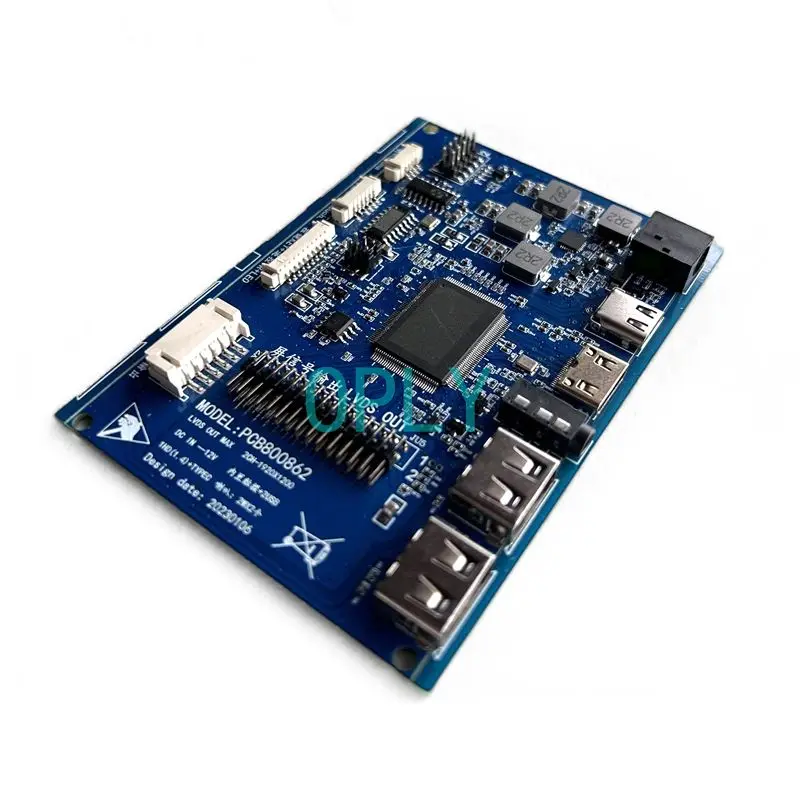 Imagem -03 - para Lp140wh4 Monitor Portátil Lvds de 40 Pinos Tipo-c 2-usb 14 Kit Faça Você Mesmo 1366*768 Pcb 862 Driver Controller Board Mini Compatível com Hdmi