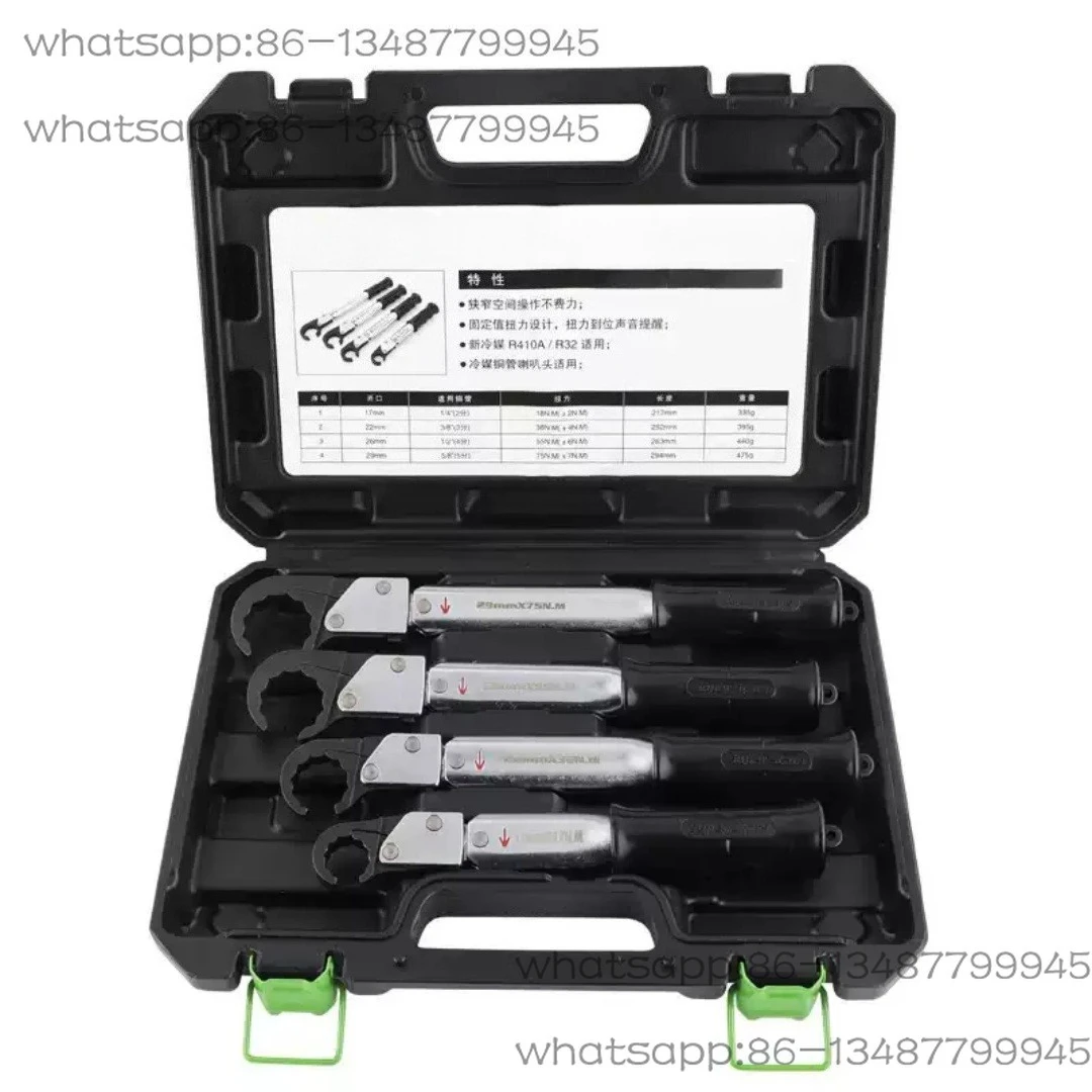 

ST-02L Ratchet Torque Wrench High-precision Open Type Auto Repair Wrench Air Conditioning Maintenance Tool Set