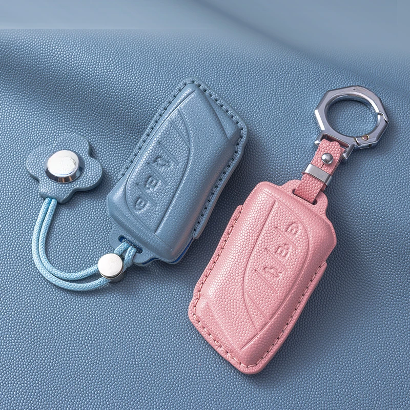 Suitable for Lexus  Es200 300h  Leather Car Remote Key Case Cover Anti Scratch and Wear-resistant Multiple Colors To Choose From