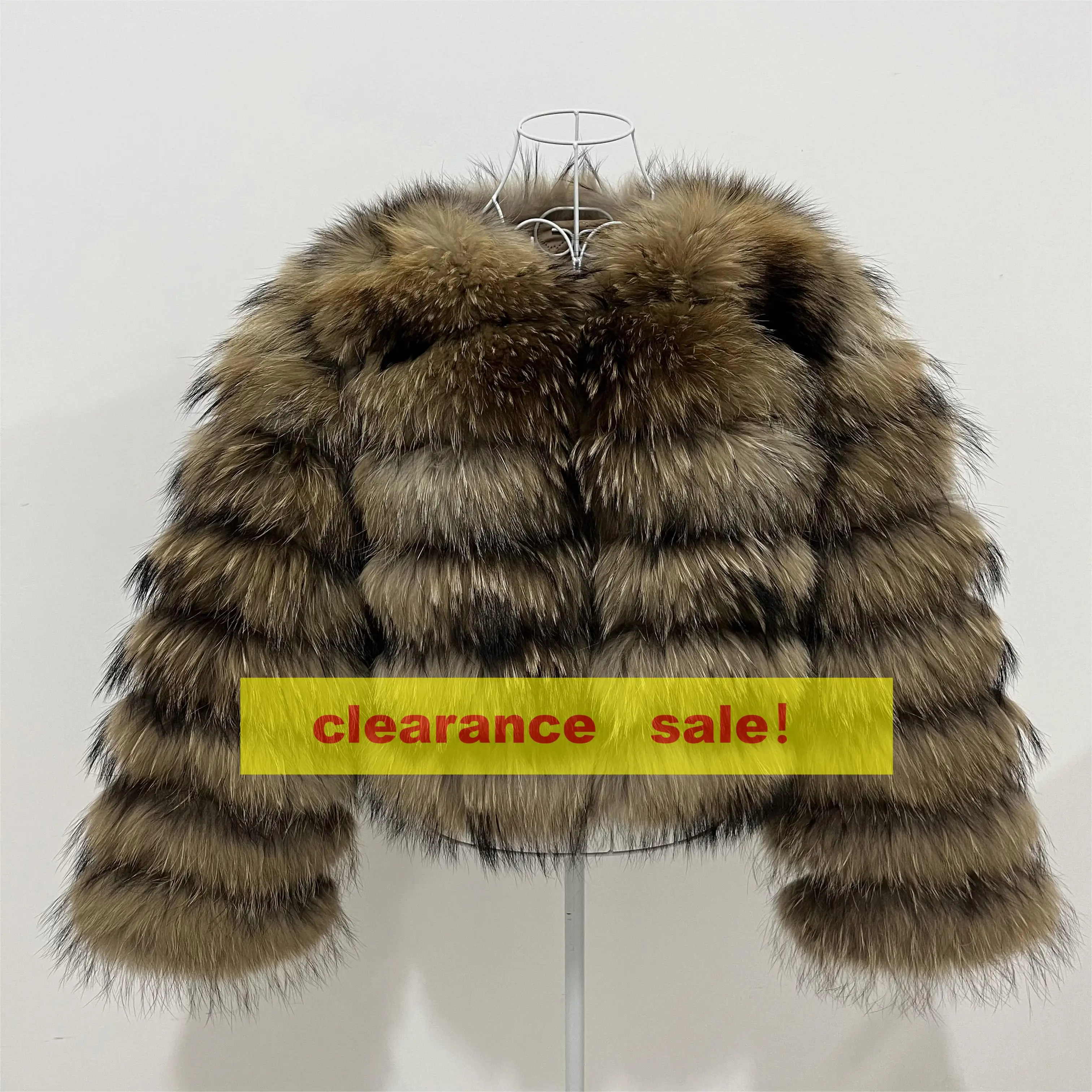 Broken code clearreal fur coats Women Natural Real Jackets Vest Winter Outerwear Women fox fur coat high quality fur Clothes