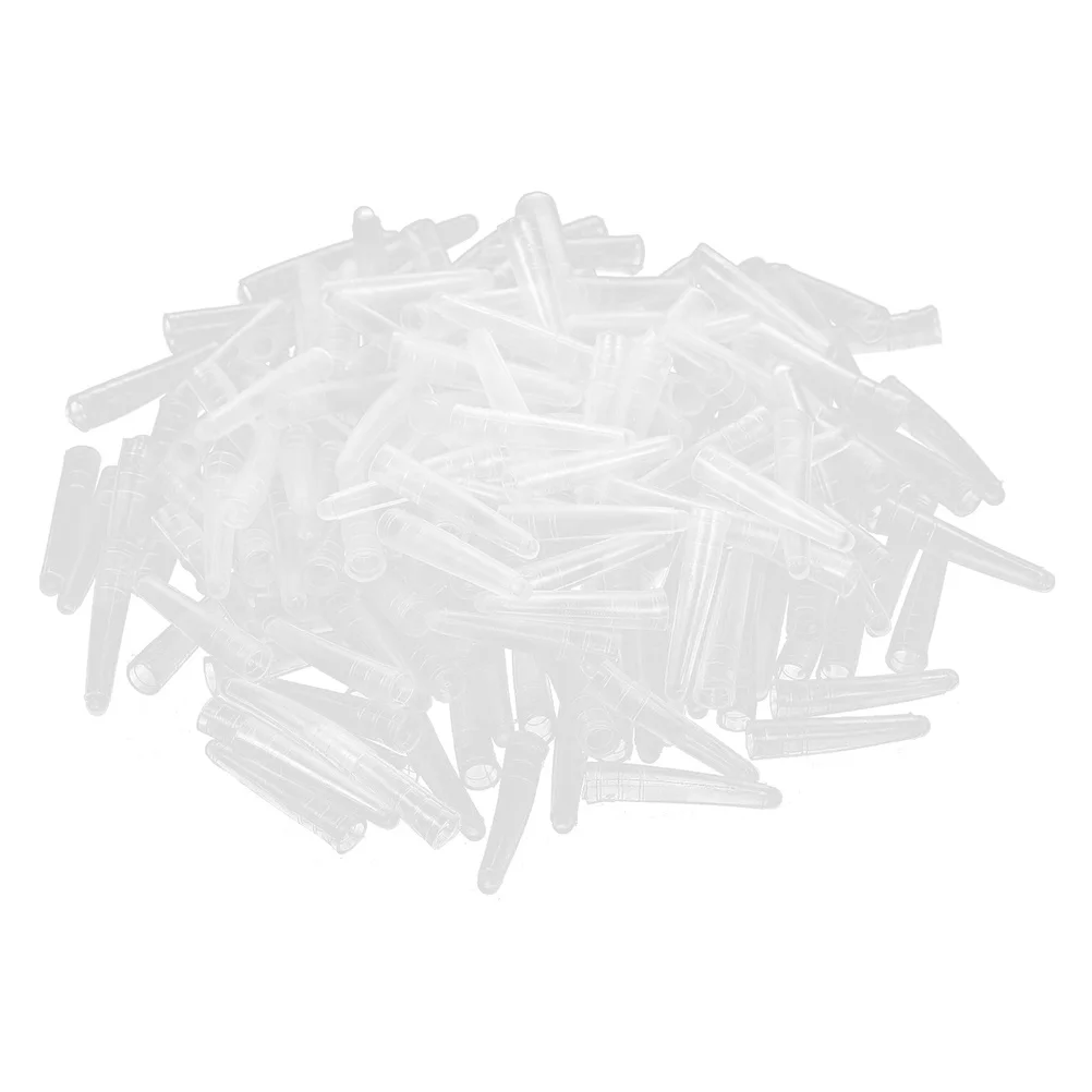 

150pcs Tweezer Covers Dolphin Clip Soft Silicone Protective Head Covers Replaceable Tips Eyelash Tweezers Caps
