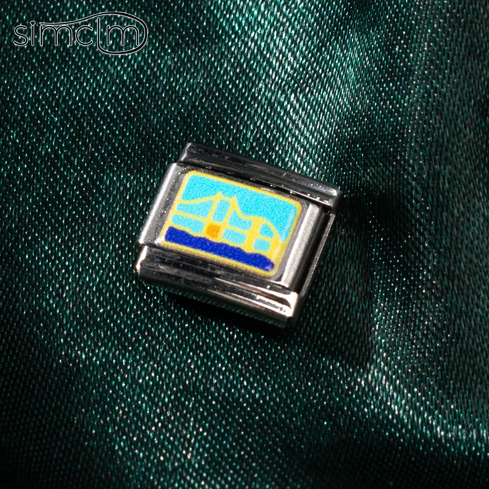 Красочная-глазурь-милые-y2k-модные-подвески-в-виде-лондонского-моста-итальянские-звенья-9-мм-браслеты-браслет-из-нержавеющей-стали-изготовление-ювелирных-изделий-своими-руками