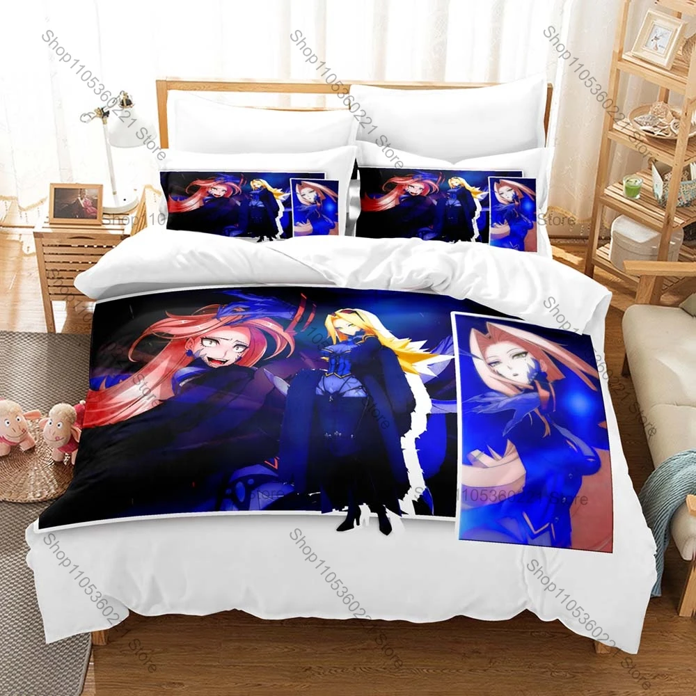 Cool Popular Anime Bedding Set 3Pcs XBLAZE Lost Memories Design Modern Household Bedroom Ornament